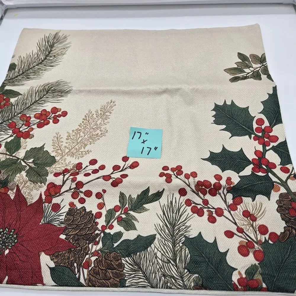 FARMHOUSE HOLIDAY Pillow Covers 17×17
